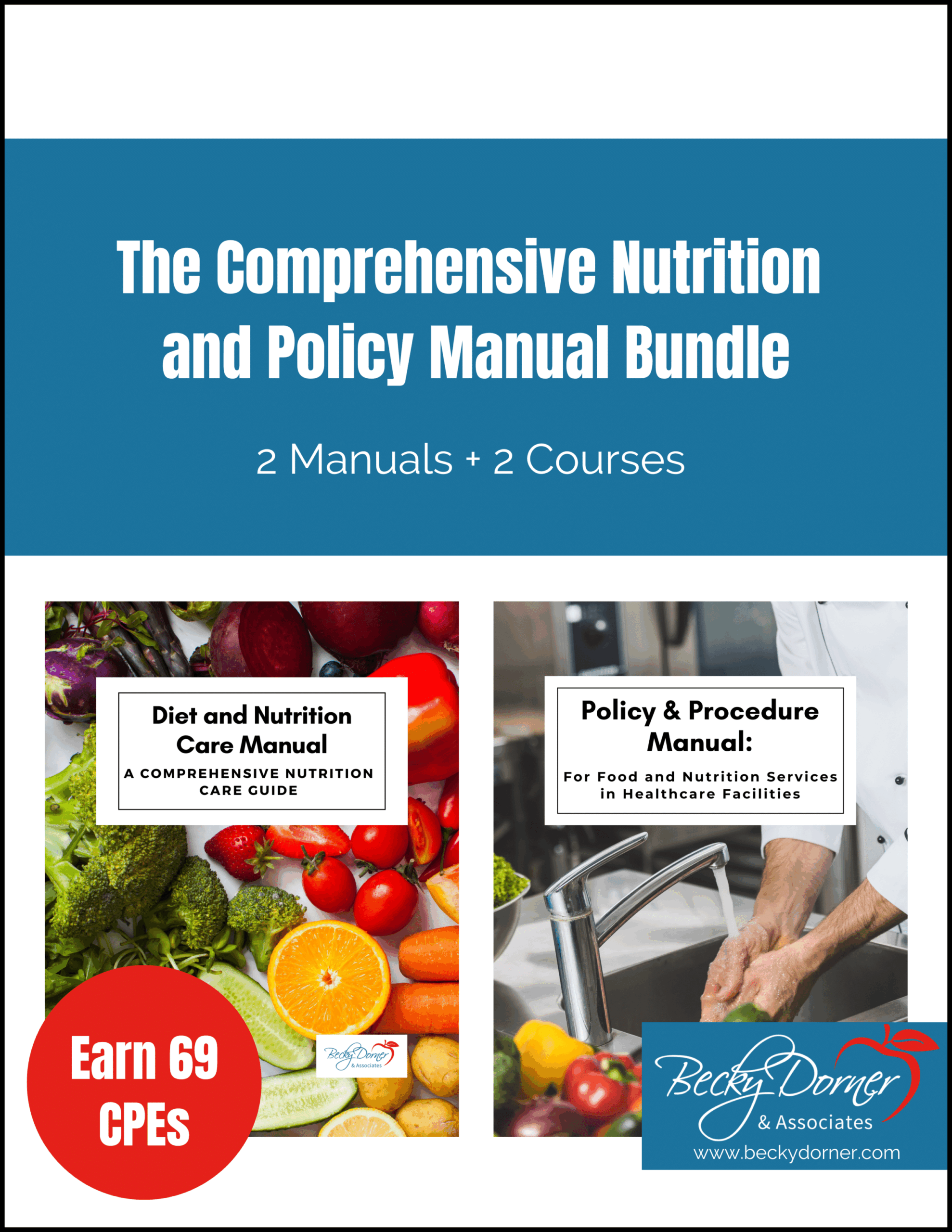 Comprehensive Nutrition and Policy Manuals - Books + Courses
